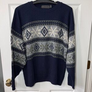 Vintage David Taylor Men's Crewneck Sweater